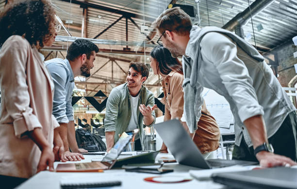 istock Young business people in office 1185622576