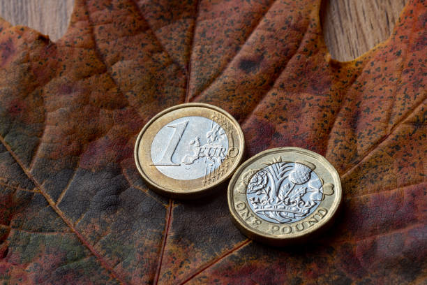 istock New pound coin released 2017 and Euro coin 1185622653
