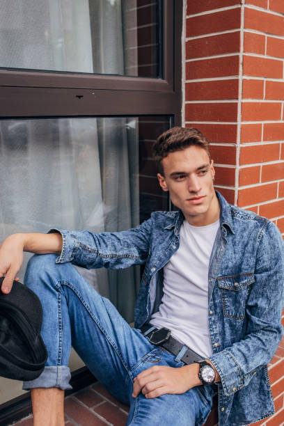 istock Handsome young man portrait 1185622836