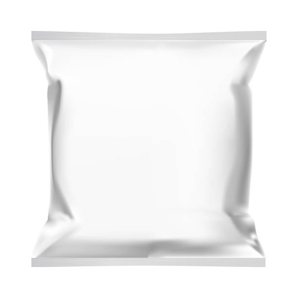 istock Snack bag. Food pouch template mockup. Foil Sachet 1185625862