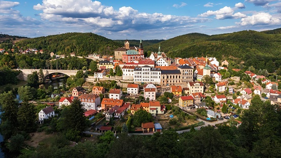 Loket is a Czech castle, which rises above the river Ohri in the protected landscape area Slavkov Forest.