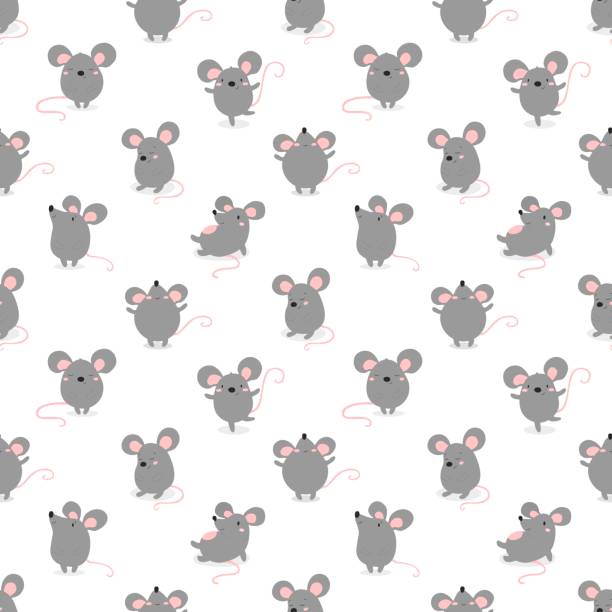 Seamless Pattern With Cute Funny Mouses Stock Illustration - Download Image Now - Mouse - Animal, Cute, Animal - iStock Seamless Pattern With Cute Funny Mouses Stock Illustration - Download Image Now - Mouse - Animal, Cute, Animal - iStock