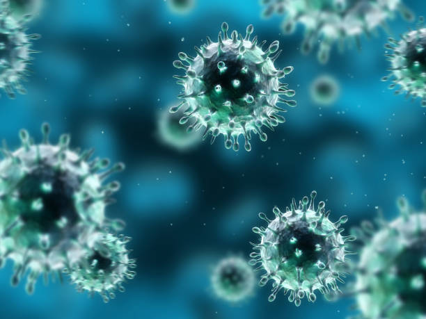 h1n1 del virus - influenza a virus foto e immagini stock
