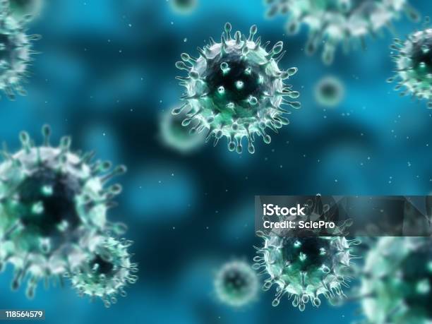 Foto de Vírus H1n1 e mais fotos de stock de Vírus - Vírus, Gripe russa, Porco Domesticado