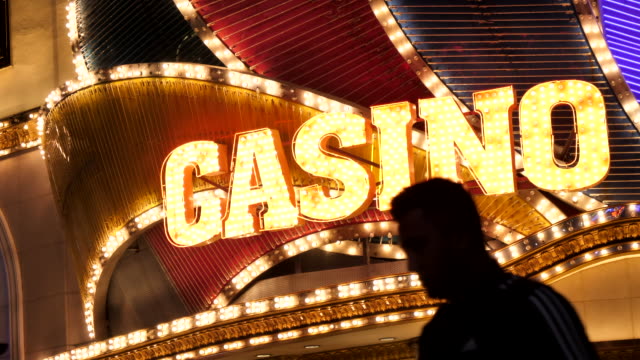 Casino light in Las Vegas