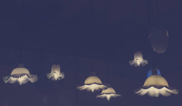 istock The vintage light bulb hanging decoration 1185658783
