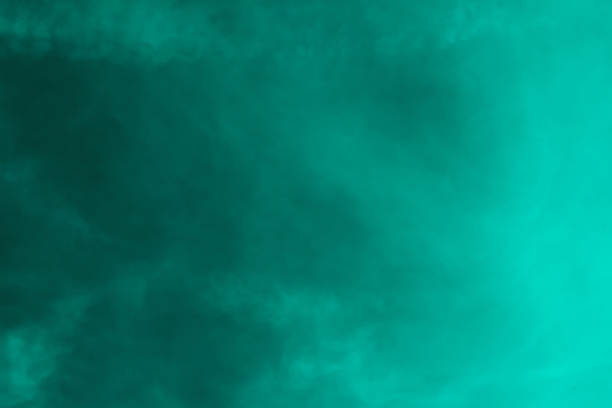 Abstract Textured Blurry Background In Mint Green Stock Photo