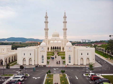 Sultan Qaboos mosque in the centre of Salalah in southern Oman
