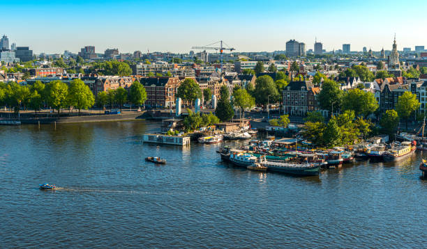 istock Classical city scenic from Amsterdam in the Netherlands 1185666075