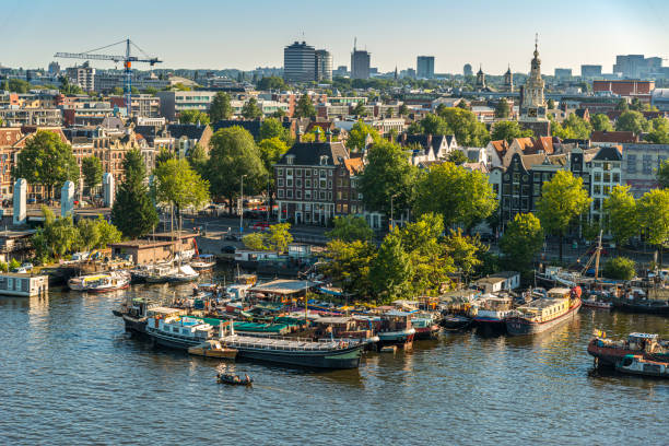 istock Classical city scenic from Amsterdam in the Netherlands 1185666155