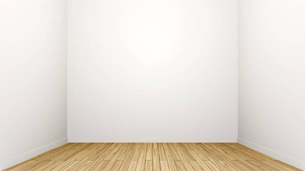 istock empty room with a wooden floor 1185668064