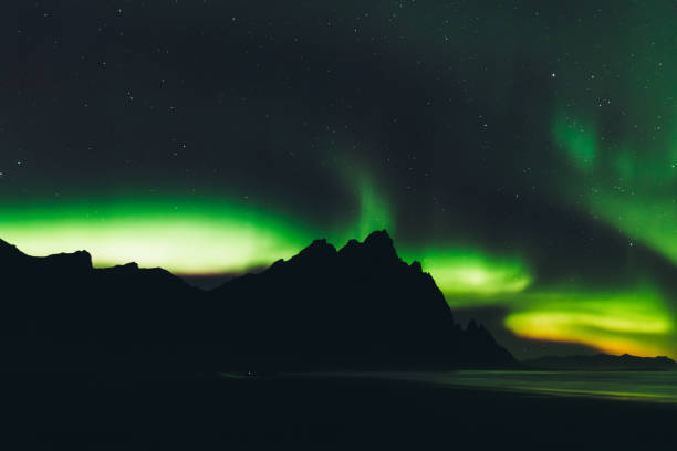 istock Northern Lights dancing in Iceland 1185671395