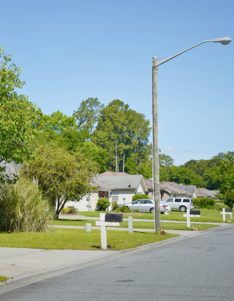 istock Homes, Savannah, Georgia, USA. 1185673084