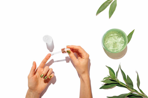 istock Natural organic beauty products 1185675039