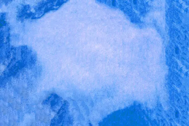 Aquarelle blue background. Design element. Color Ink Illustration. Blue spotted paper. Blue hand dyed fabric.