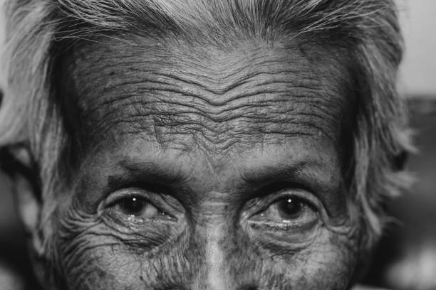 istock The old woman's felling lonely.(dementia and Alzheimer’s disease) 1185676872