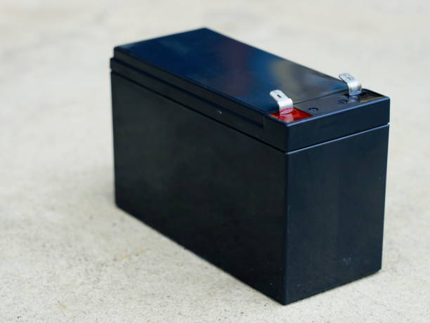 istock Industrial lead acid battery 1185678574