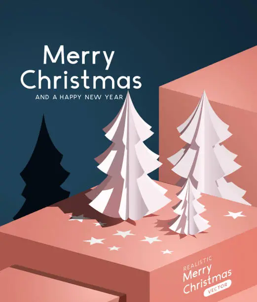 Vector illustration of Abstract Christmas Season Background