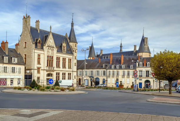 istock Street in Nevers, Ftance 1185692974