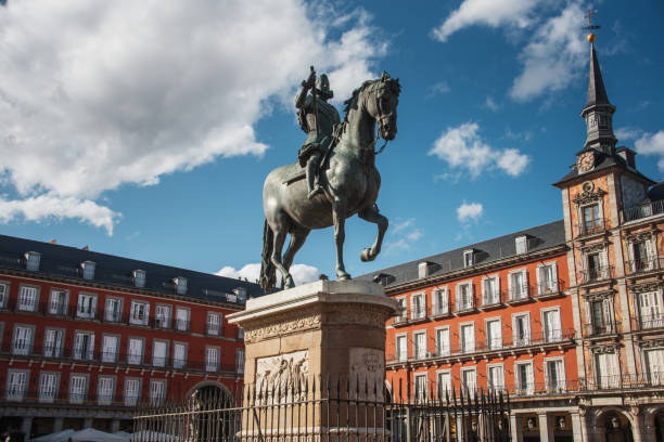 Plaza Mayor in Madrid, Spain