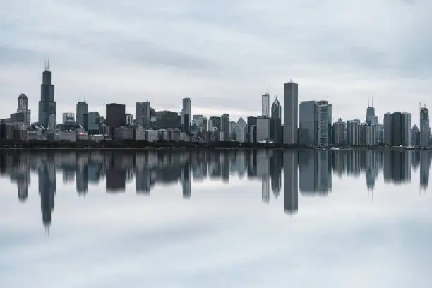 Photo of View of Chicago Skyline at Daytime