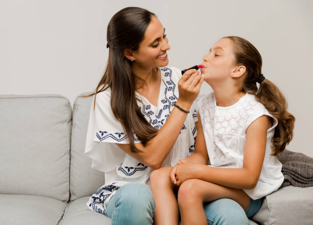 istock Mother and Daughter playing 1185710554