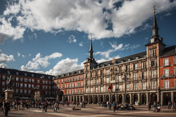 Plaza Mayor in Madrid, Spain