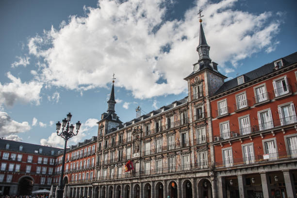 istock Plaza Mayor in Madrid, Spain 1185713229