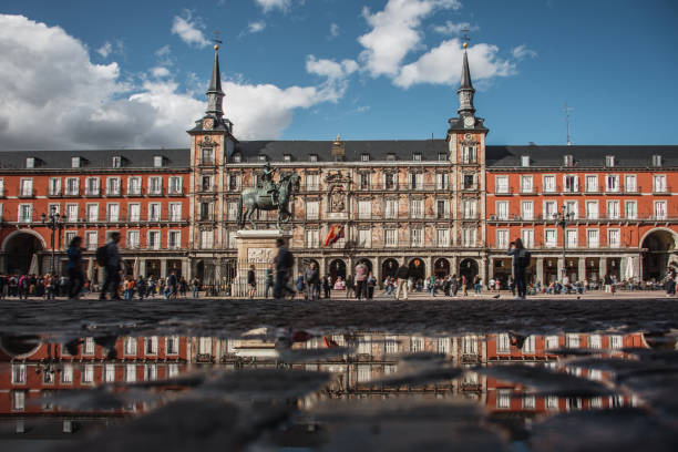 istock Plaza Mayor in Madrid, Spain 1185713984