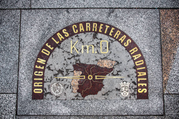 istock Kilometre Zero Point in Madrid, Spain 1185719224