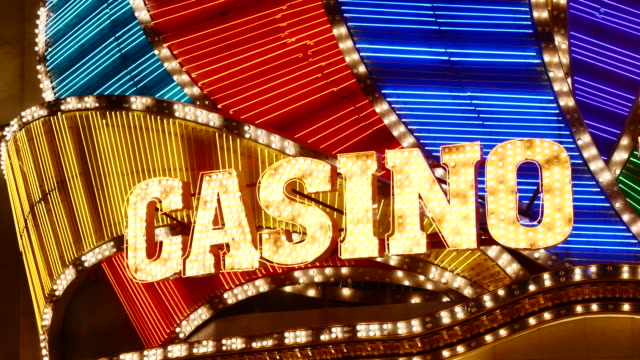 Casino light in Las Vegas