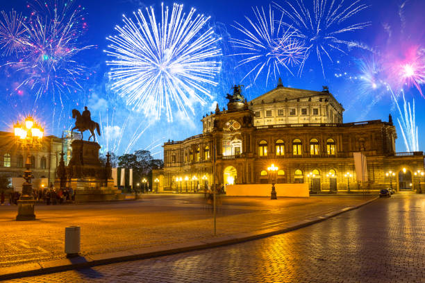 istock New Years firework display over the Dresden, Germany 1185724838