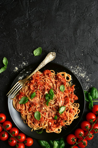 istock Traditional italian spaghetti bolognese 1185724991