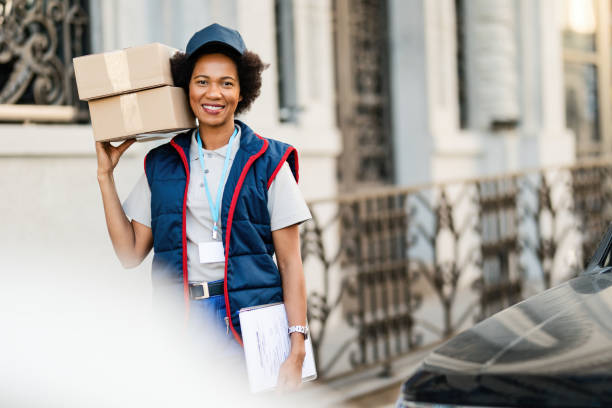 istock Your deliveries are safe with us! 1185725008