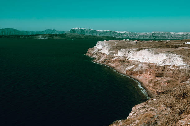 Aerial View Of Santorini