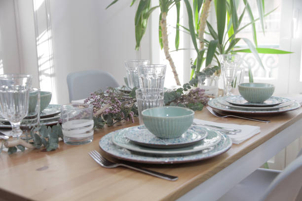 istock decoration food restaurant table 1185731466