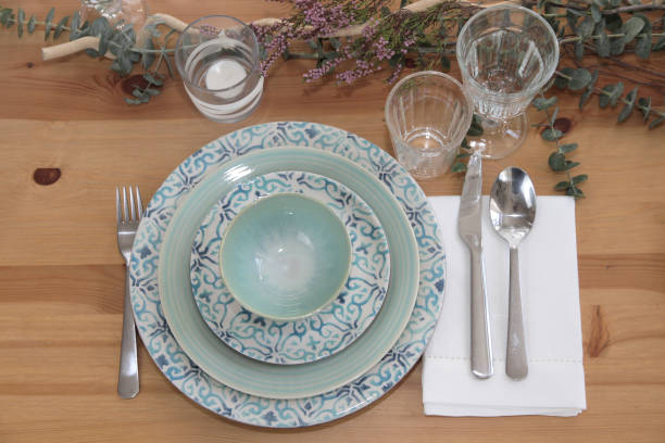 istock decoration food restaurant table 1185731478