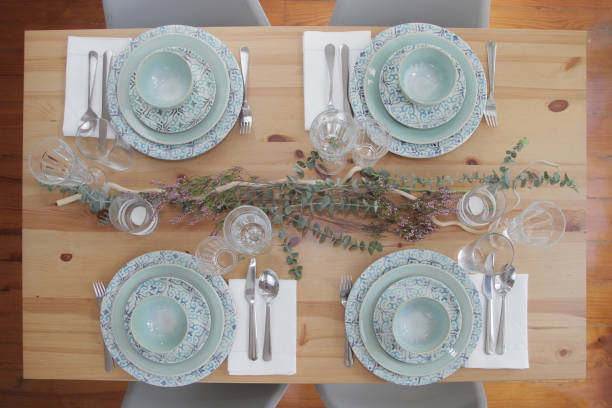 istock decoration food restaurant table 1185731493