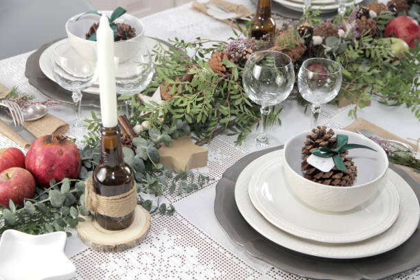 istock decoration food restaurant table 1185731509