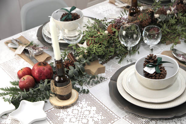 istock decoration food restaurant table 1185731559