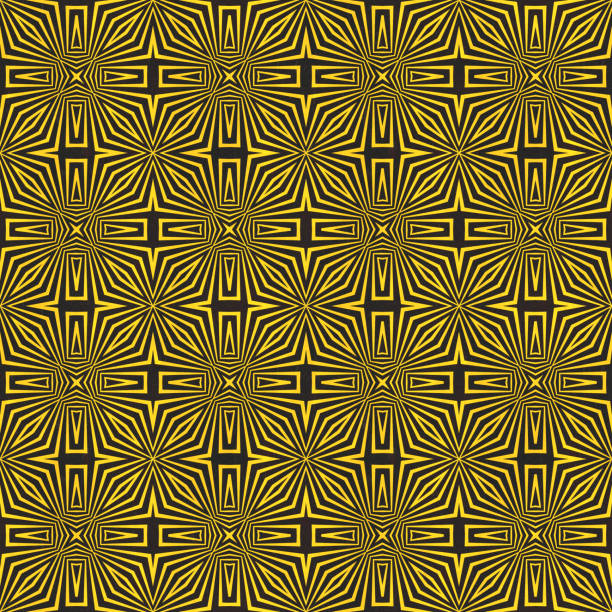 Art Deco Golden Age Scale Square Circle - seamless high resolution and quality pattern tile for 2D design and 3D as background or texture for objects - ready to use.