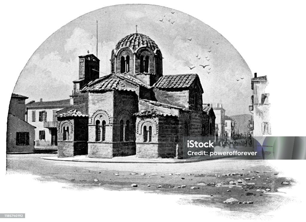 Ilustración de La Iglesia De Los Santos Apóstoles En Atenas Grecia Siglo Xix y más Vectores Libres de Derechos de Aire libre - iStock Ilustración de La Iglesia De Los Santos Apóstoles En Atenas Grecia Siglo Xix y más Vectores Libres de Derechos de Aire libre - iStock