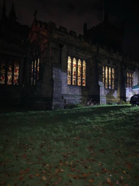 istock Bonfire at Local Church 1185743029