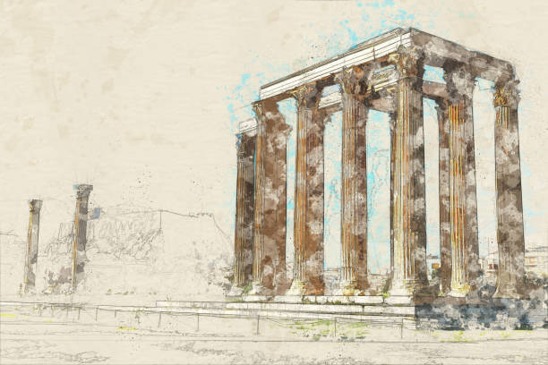 istock The ruins of ancient temple Zeus, Athens, Greece 1185743828
