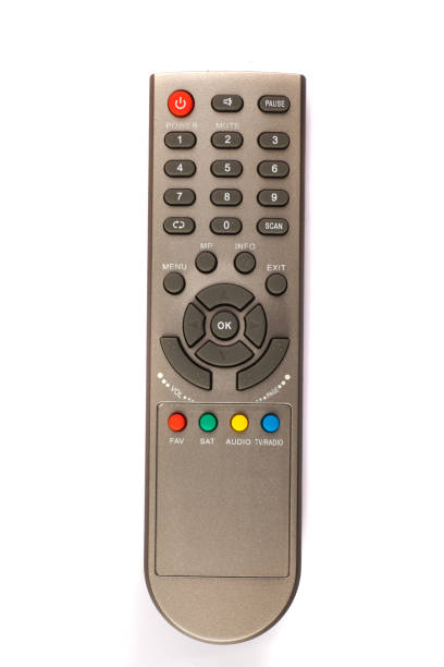 istock unnamed tv remote control on white background 1185744171