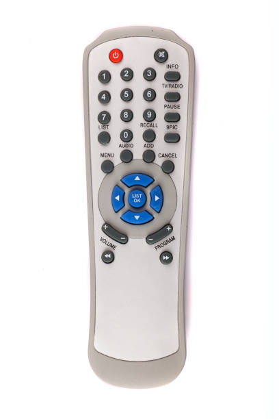 istock unnamed tv remote control on white background 1185745292