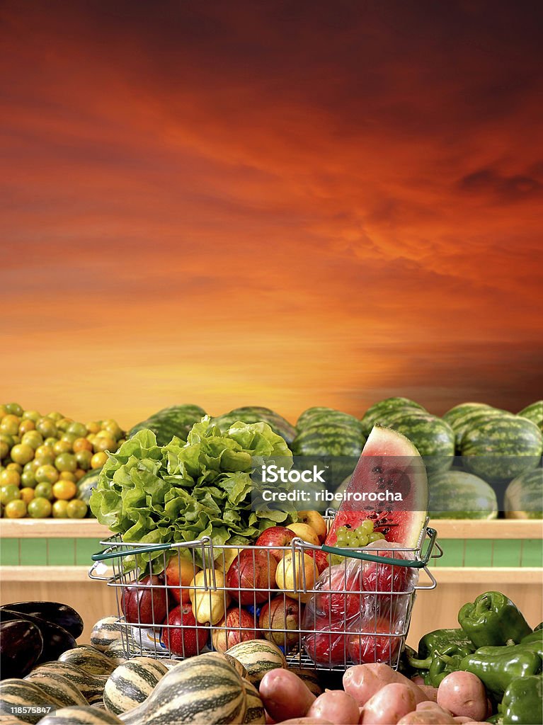 Supermarkt - Lizenzfrei Apfel Stock-Foto