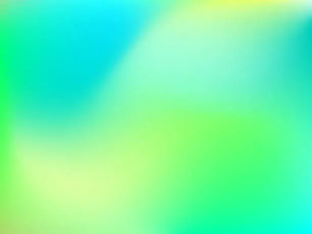 Vector illustration of Abstract Blurred Gradient Background with Vibrant Color