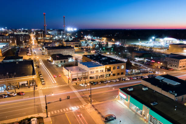 istock Downtown Columbia, Missouri during Sunset 1185778470