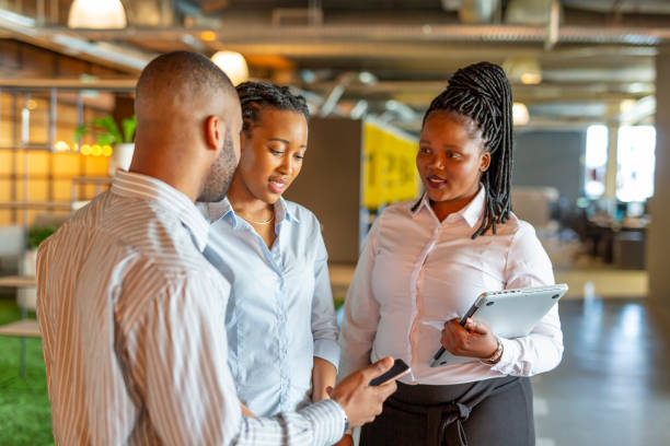 istock African Business People Meeting in an Open Plan Office 1185779431